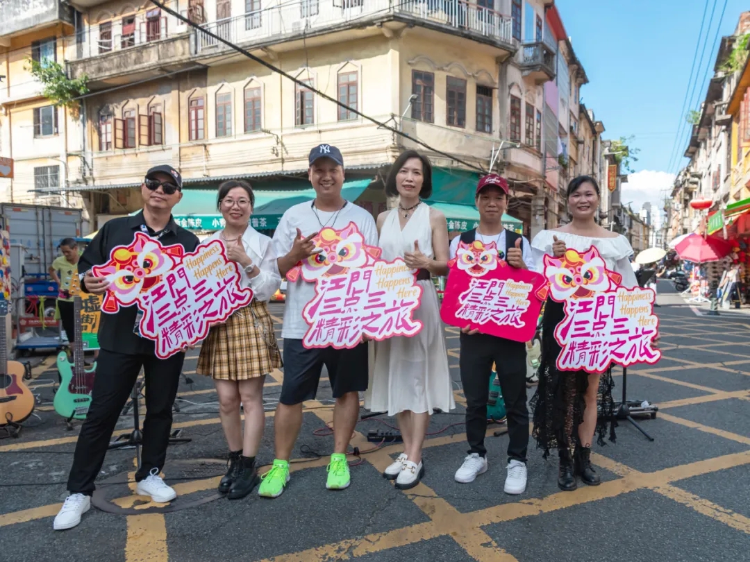 墟街有戏｜经典旋律回荡百年骑楼！长堤历史文化街区上演音乐快闪